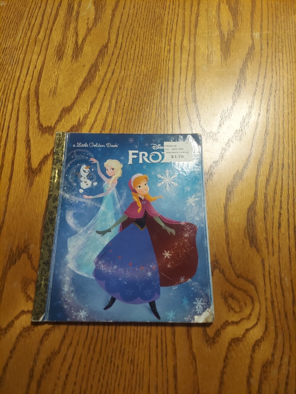 Disney Frozen Little Golden Book Hardcover Picture Book